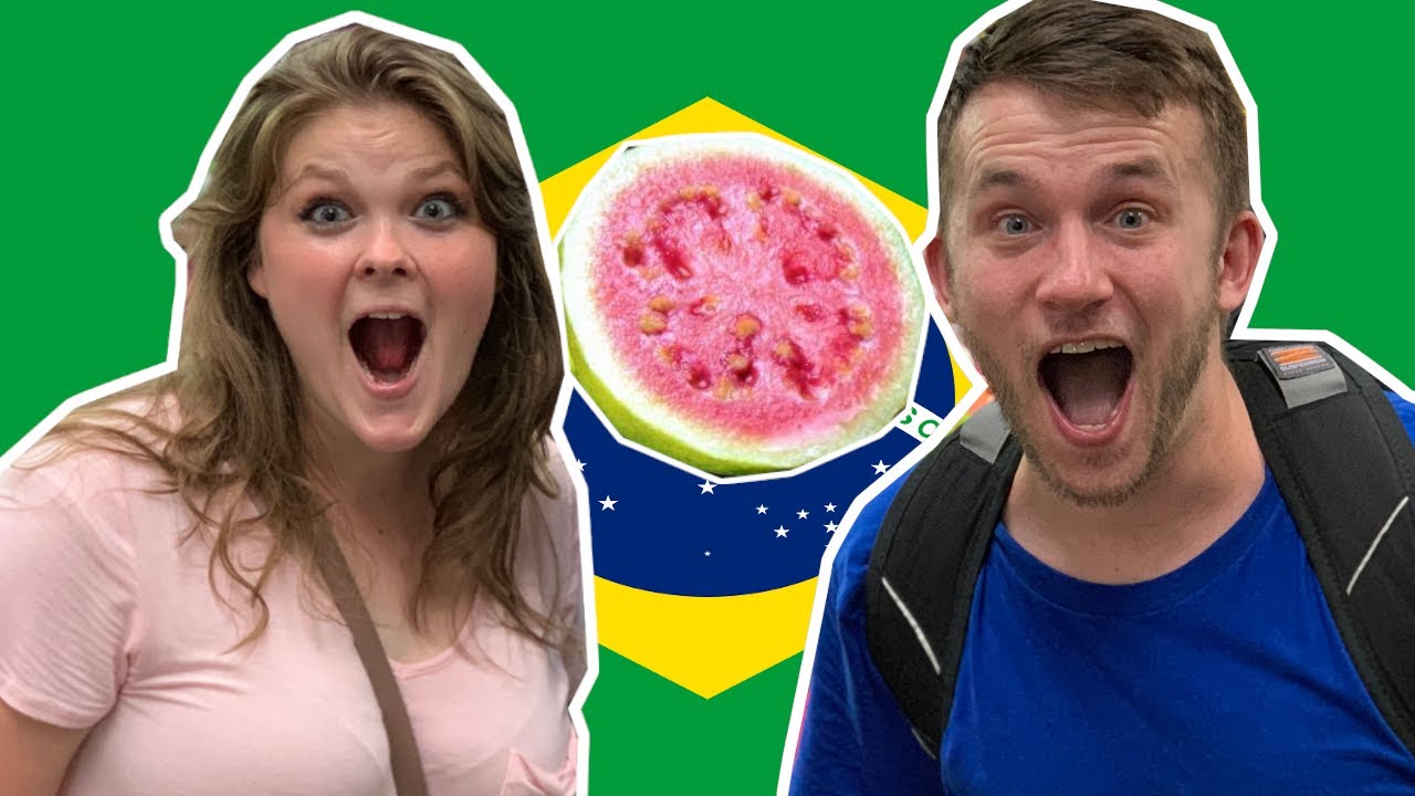 Gringos Americanos Provam FRUTAS BRASILEIRAS!