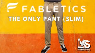 Fabletics - The Only Pant Slim Fit Review