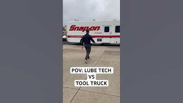 NO MORE TOOLS!! (Actor portrayal of a lube tech) #mechanic #tools #oilchange