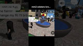 mm2 edaters scare me 💔 #shorts #fyp #mm2 #roblox #mm2roblox #scary