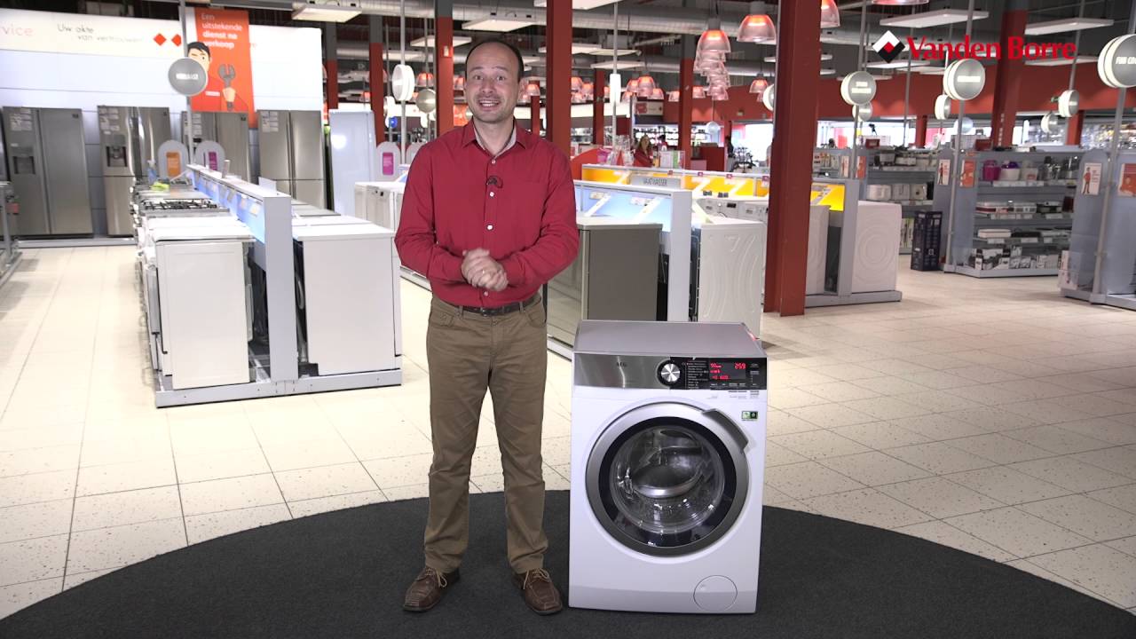 Aannemer Sturen Giet AEG L 8 FEC 96 S OKOMIX - Wasmachine - Onze productreview Vandenborre.be -  YouTube