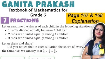 Fractions Chapter 7 Class 6 Maths | Ganita Prakash | Page 167 & 168 Figure it out Explanation