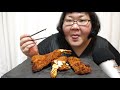 ASMR 咀嚼音 えびイカグラコロ蟹クリームフライ fryed seafood