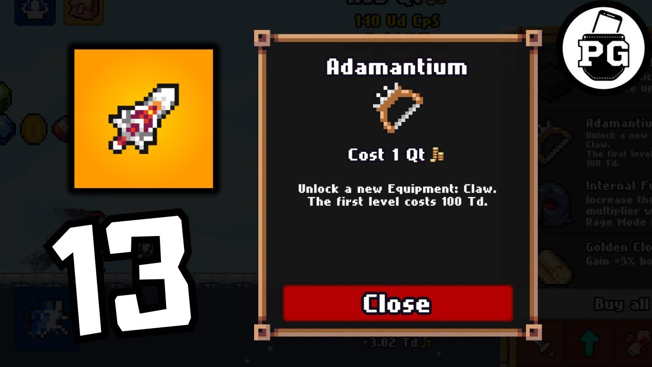 New Equipment Unlocked - Adamantium Claws ! 🗡 Idle Slayer - Gameplay Walkthrough |Part 13|