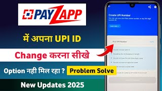 How to change upi id in payzapp | Payzapp me upi id change kaise kare | Payzapp upi id change screenshot 4