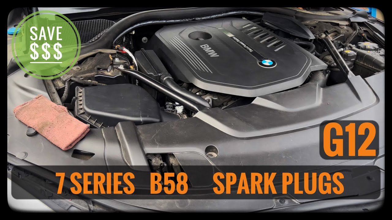 BMW G12 7 Series B58 How To Replace Spark Plugs 2015 2023 YouTube