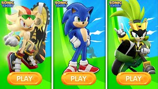 Sonic Dash - Movie Sonic Vs Extreme Gear Surge Vs Riders Super Shadow - Gameplay Speed Run 🎮🎯
