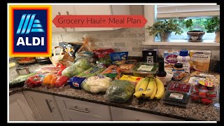 ALDI Grocery Haul (Major Produce Stock Up) & Meal Plan