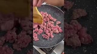 Minced meat sandwich 🥪 🥩ساندوتش لحم مفروم