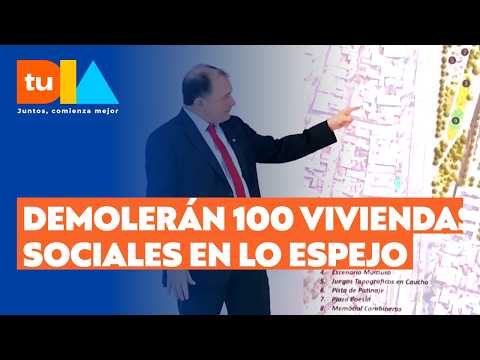 Minister Poduje announced an expropriation and demolition plan for Las Dunas in Lo Espejo on 'Tu ...