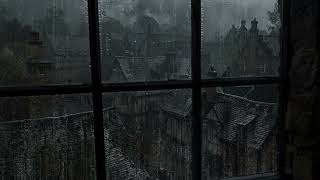 Ambient Rain Sounds For Sleep | Gentle Rain On Window | Calming Night Rain ASMR White Noise
