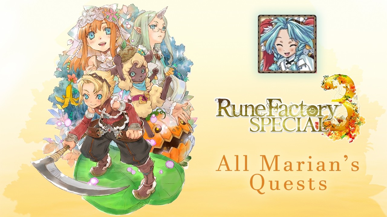 Rune Factory 3 Special - Marian - YouTube