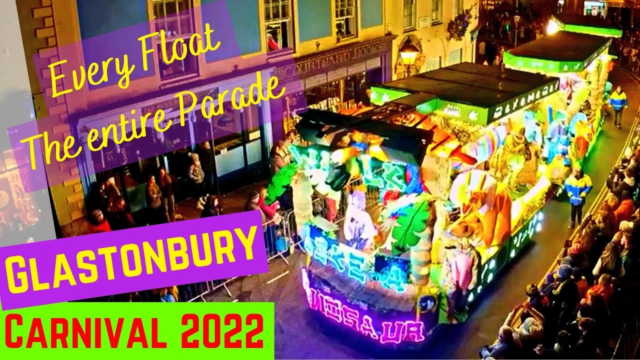 Glastonbury Carnival 2022 Every Float The entire Parade YouTube