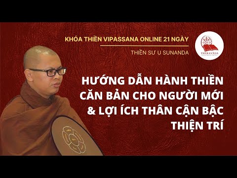 [LIVE] HƯỚNG DẪN HÀNH THIỀN CĂN BẢN CHO NGƯỜI MỚI & LỢI ÍCH THÂN CẬN BẬC THIỆN TRÍ | NGÀI SUNANDA