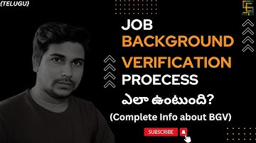 Everything You Need To Know About Job Background Verification In Telugu!