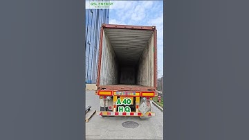 Efficient Container Loading Process at GSL ENERGY | Safe & Secure Battery Packaging