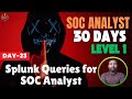 Day 23 - From Beginner to SOC Analyst L1 in 30 Days The ULTIMATE Challenge