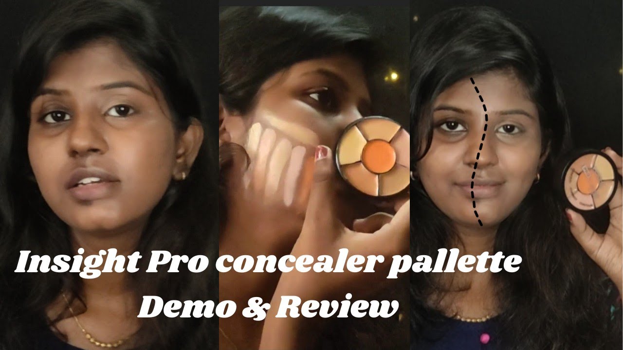 Insight Pro concealer pallette Review and Demo Tamil Affordable