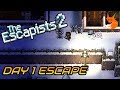 FORT TUNDRA DAY 1 ESCAPE (Perimeter Breakout) | The Escapists 2 [Xbox One]