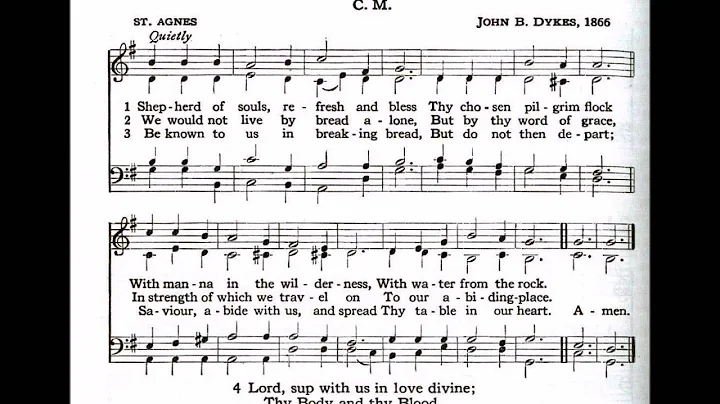 Shepherd of Souls, Refresh and Bless (St Agnes)
