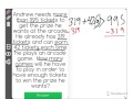 Andrew's Ticket and Game Analysis