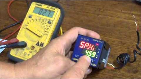 TEMPO Model TEC 9500 Ramp & Soak Controller - Second Video - Set Up of Configuration Parameter