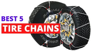 The Best Tire Chains For Your Winter Vehicle