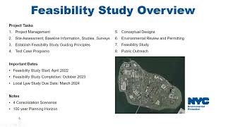 Rikers Island Feasibility Study for Waste Resource Recovery Facilities, and Energy