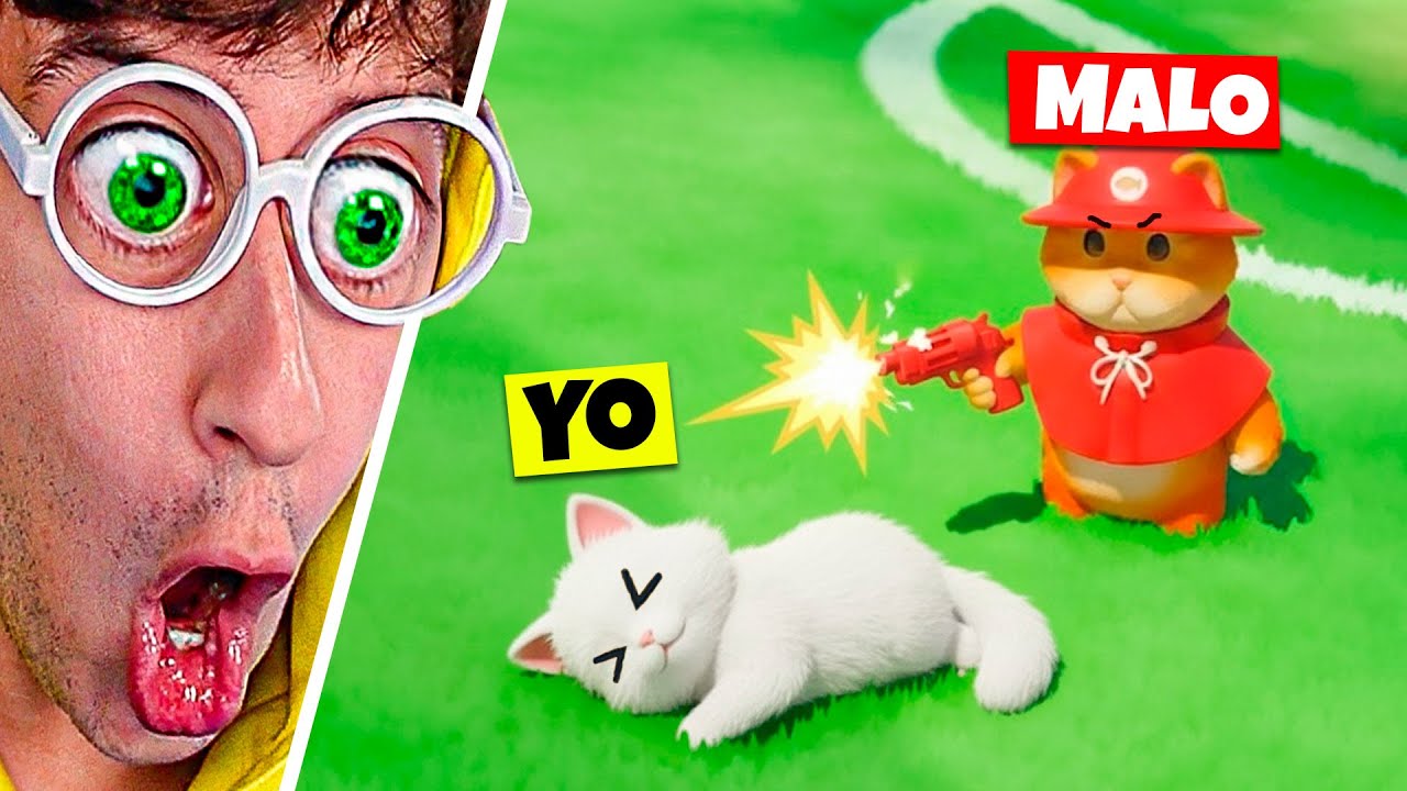 Batalla de Animales 1v1 😾🔥😿! (Gatos Hermanos) - Party Animals TEKENDO
