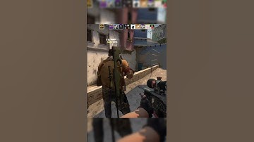 NO-SCOPE THROUGH THE SMOKE FOR THE DOUBLE KILL! | #csgo #awp #noscope #doublekill
