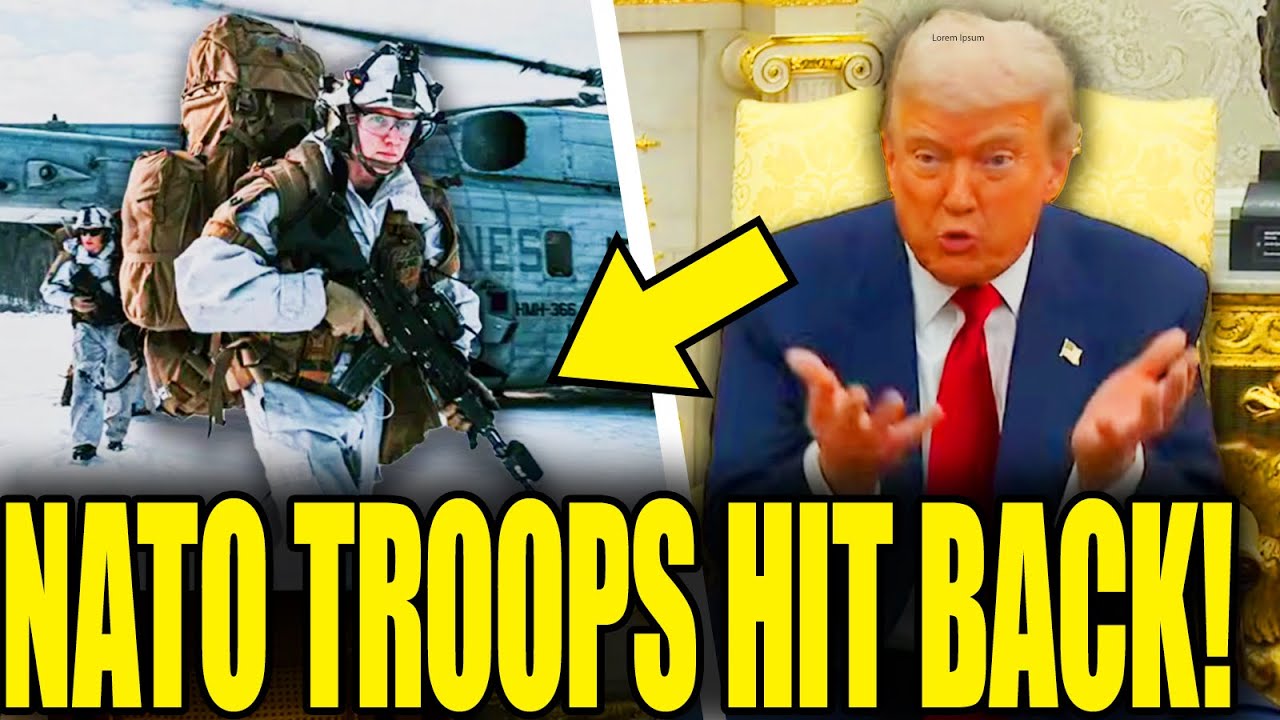 FINALLY! NATO Troops HIT BACK In Greenland ... Trump COLLAPSES!