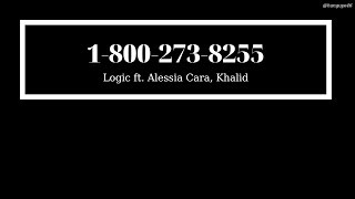 [Lyrics+Vietsub] Logic - 1-800-273-8255 ft. Alessia Cara, Khalid (Live)