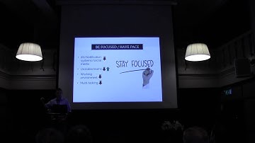 "10 or so tips to increase your productivity, Speaker: Patroklos Papapetrou