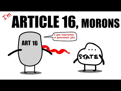 Article 16 Equality In Government Jobs Fundamental Rights