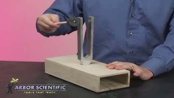 Demonstrate Resonance & Beats! | Sympathetic Tuning Fork Set | Arbor Scientific
