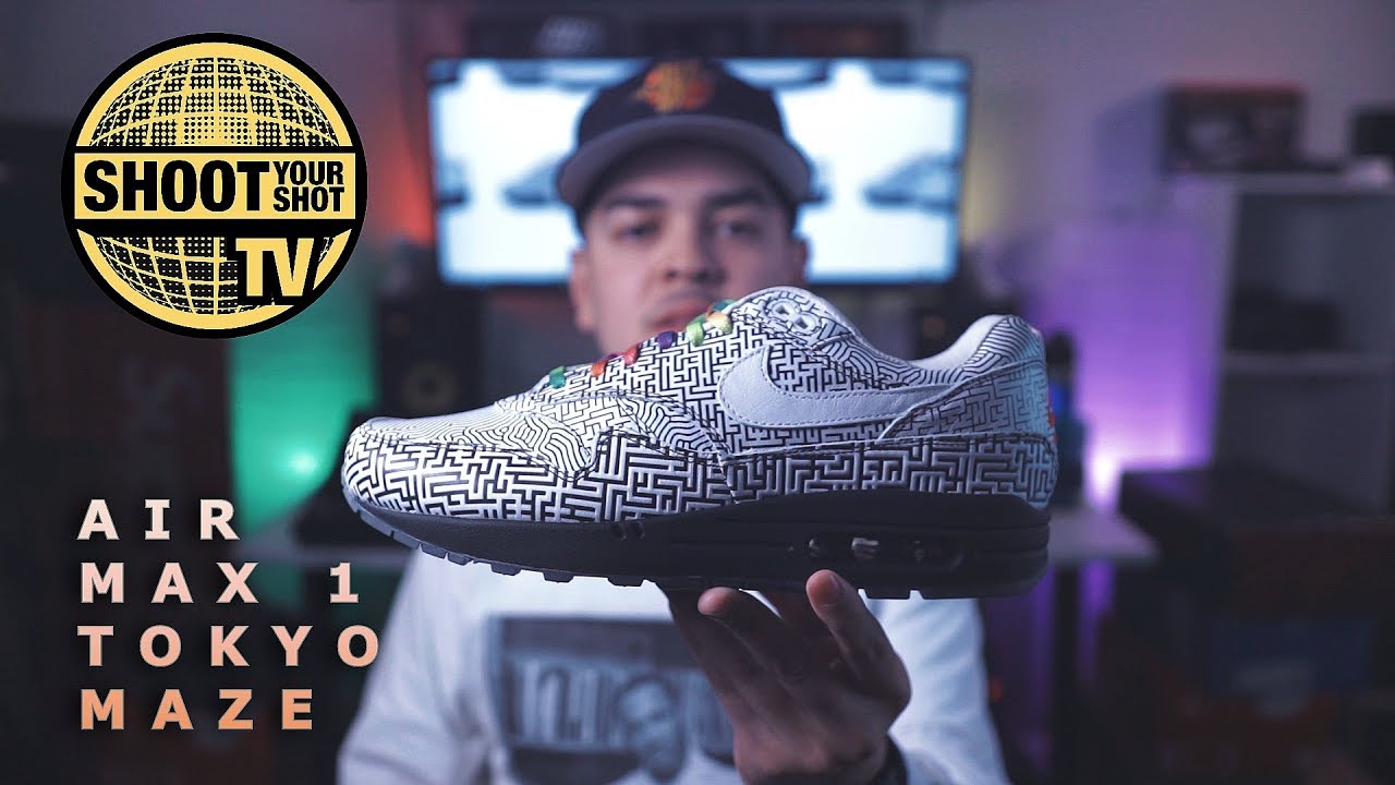 Nike Air Max 1 Tokyo Maze Unboxing and Review! Air Initiative! - YouTube