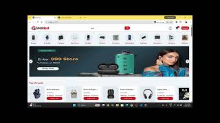 MERN Stack E-Commerce Website | React.js, Node.js, MongoDB & Razorpay