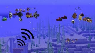 Secret Underwater Sounds In Minecraft 1 13 Whales Ships Sharks Youtube