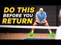 The Serve RETURN: The Most Undervalued Shot in Pickleball