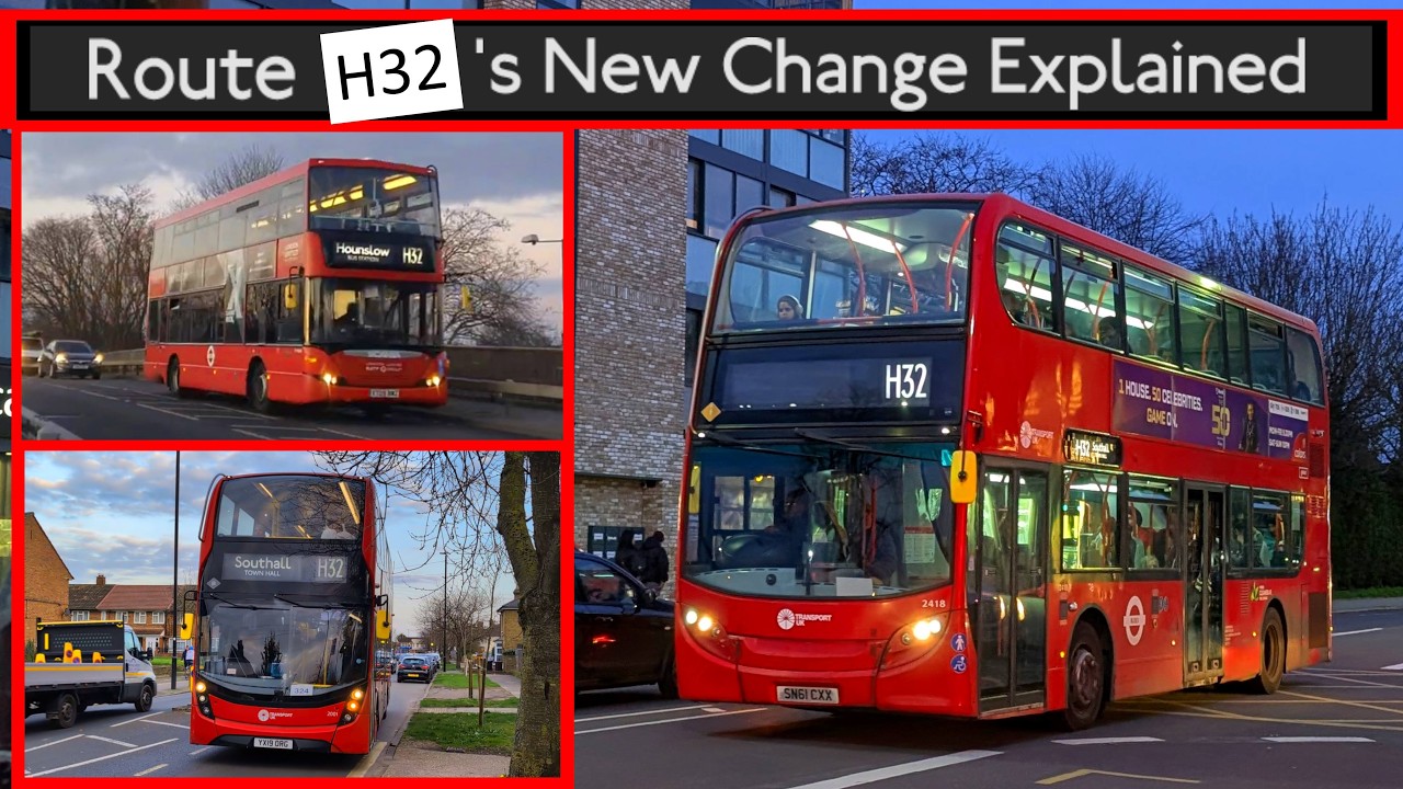 Route H32's NEW CHANGE Explained - RATP, Transport UK and Metroline (Goodbye Enviro400s & MMCs)