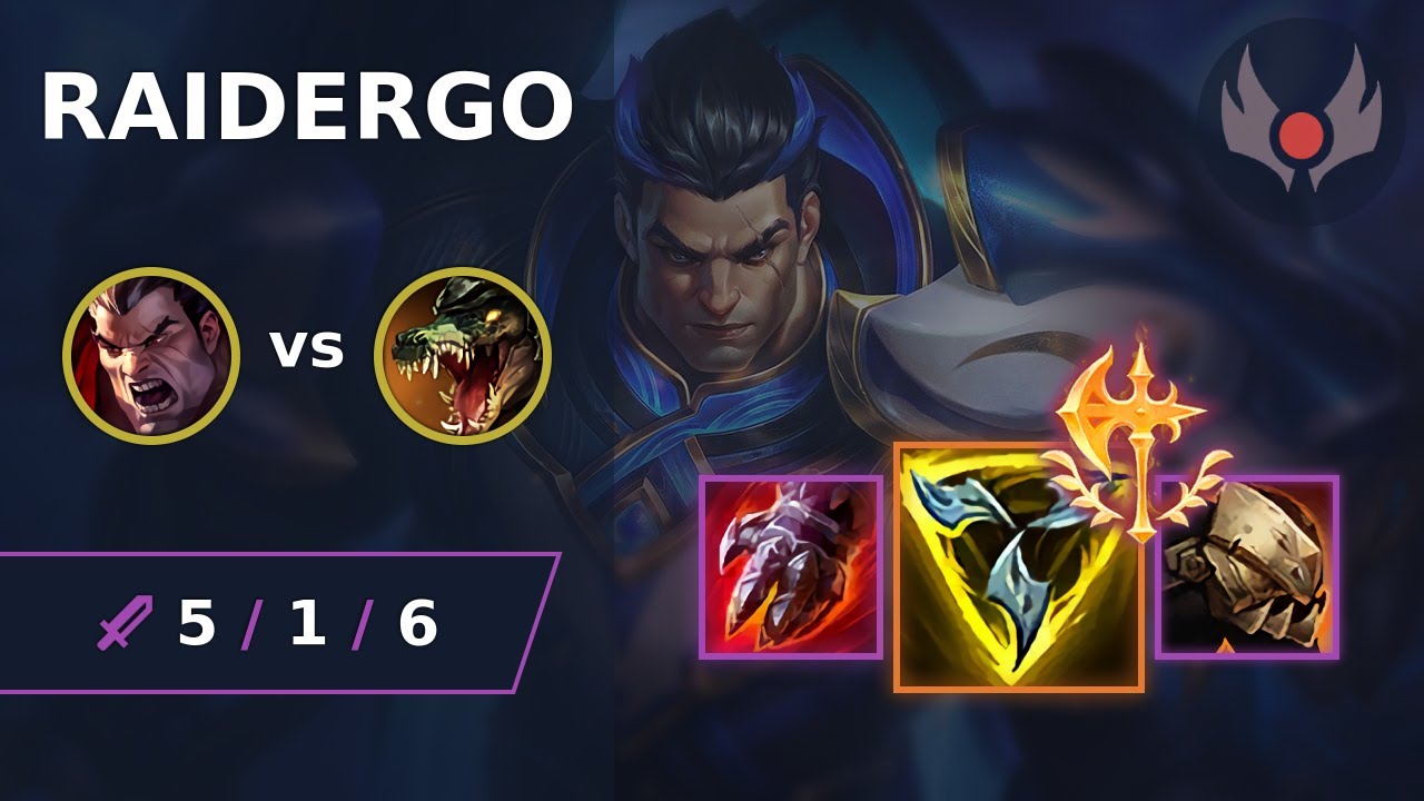 [ RaiderGO ] Darius TOP vs Renekton | EUW GRANDMASTER | LOL Season 2024 ...