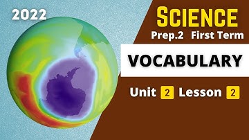SCIENCE | Prep.2 | Vocabulary | Erosion of ozone layer and Global warming | Unit 2 - Lesson 2