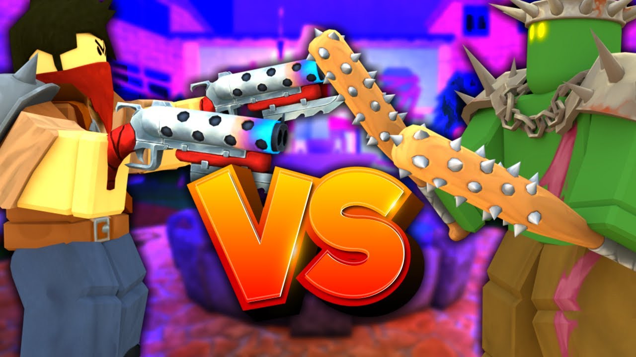Zombie vs survivor in murder mystery 2 youtube