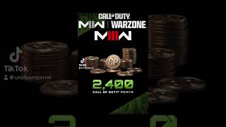 Subscribe And Comment For A Chance To Win 2400 Cod Points This Friday