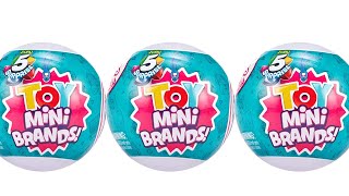 Zuru 5 Surprise Toy Mini Brands Unboxing Review