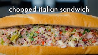 Viral Chopped Italian Sandwich