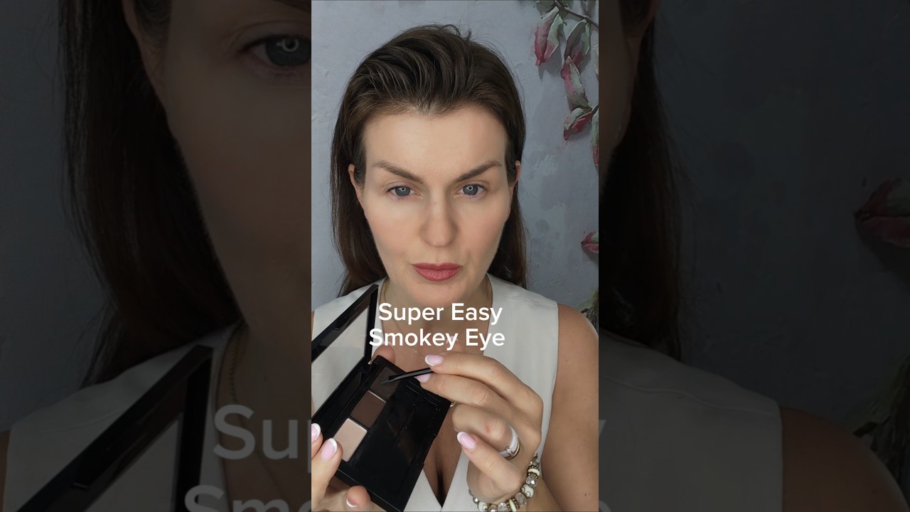 Super proste smokey eye, wersja light dymionego oka #makeup #makeuptutorial #smokeyeye #autopromocja