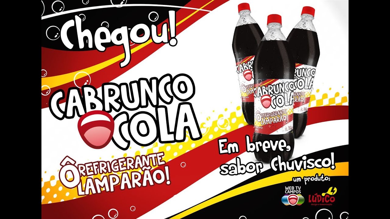 Lançamento do refrigerante Campista Cabrunco Cola - YouTube