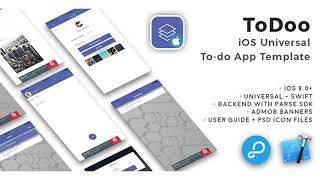 ToDoo | iOS Universal To-Do App Template (Swift) | Codecanyon Scripts and Snippets screenshot 4