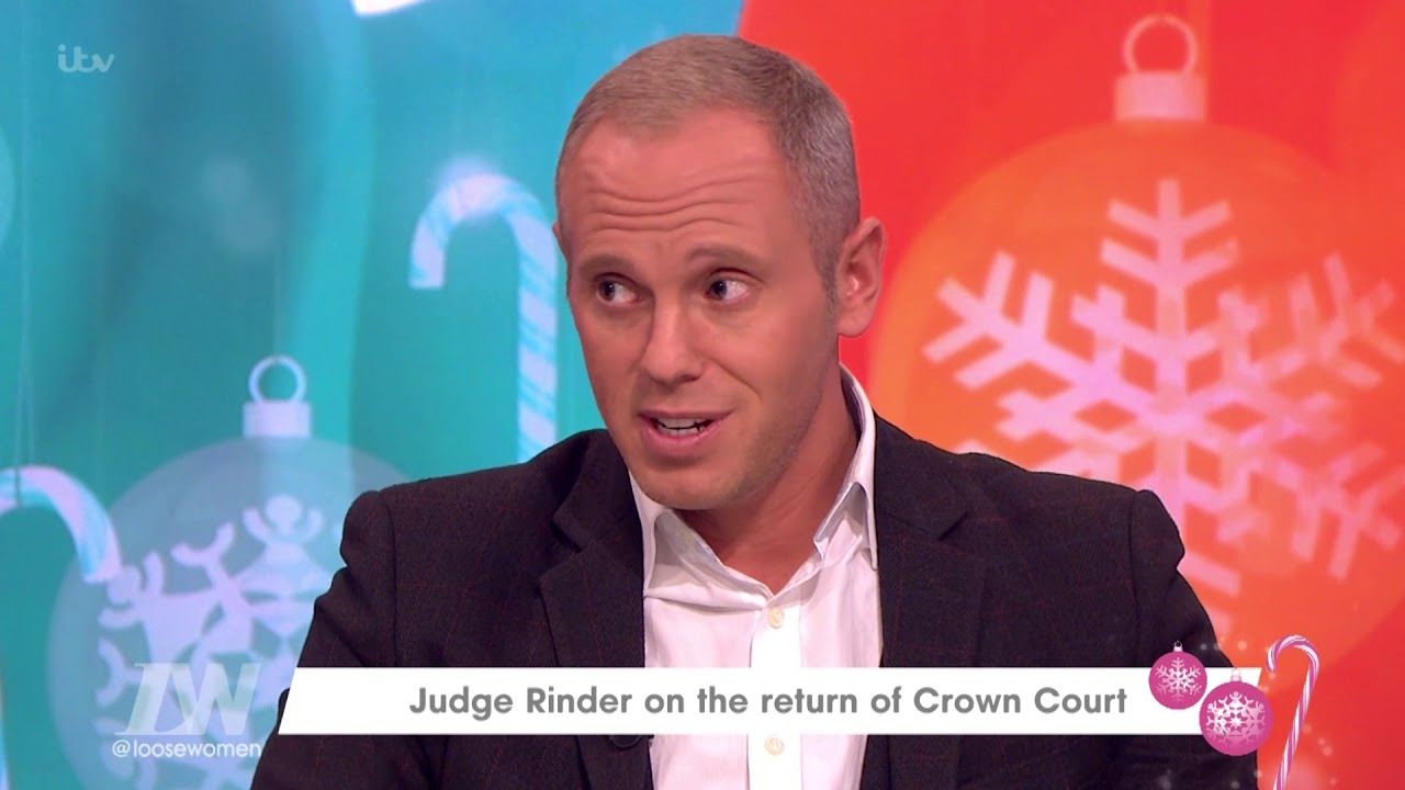 Rob Rinder on the Return of Crown Court | Loose Women - YouTube